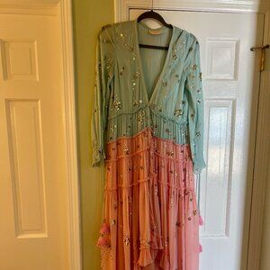 Rococo Sand High Low Dress Star Light | Gender Reveal Dress | Size Medium
